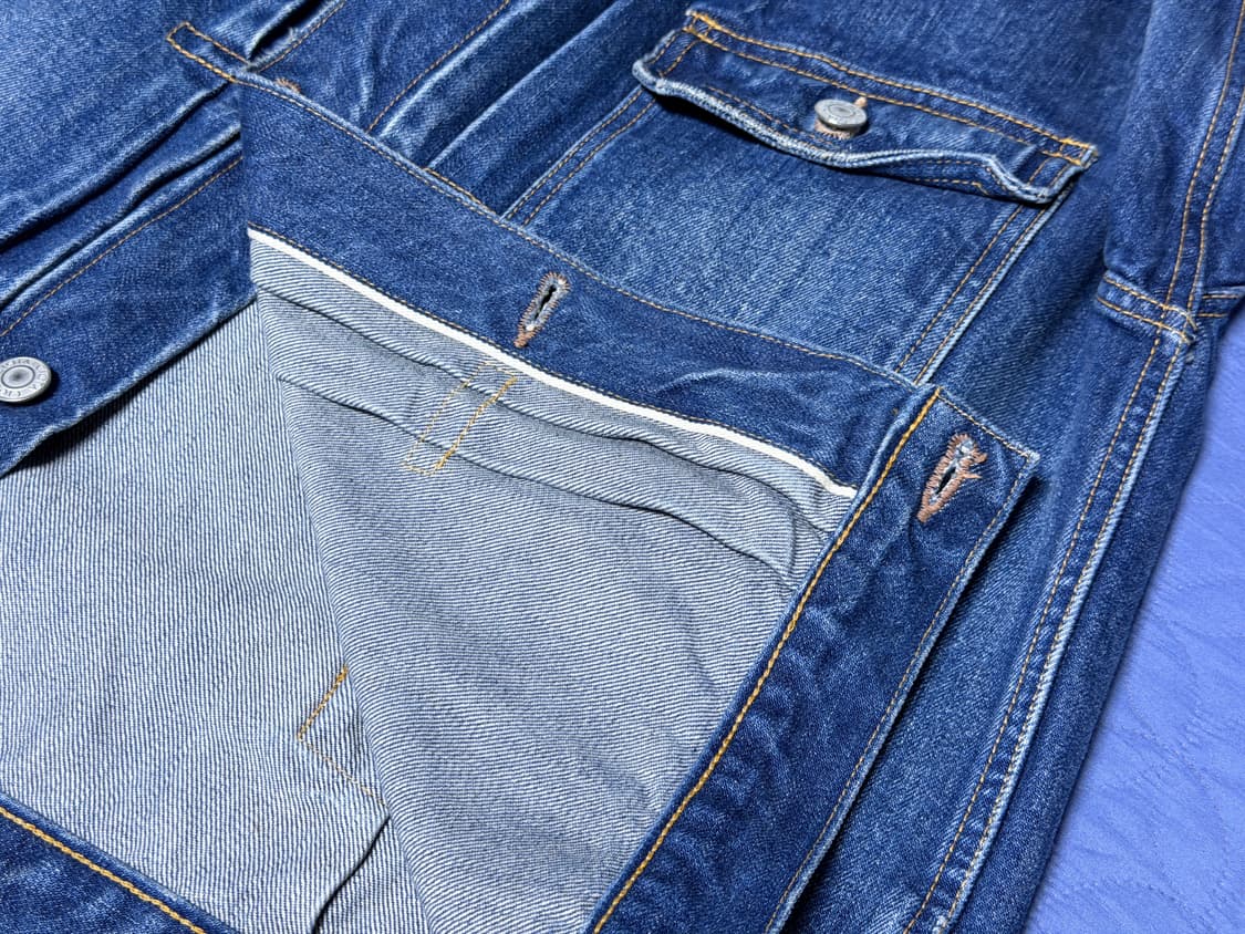 시오타 1세대 데님자켓 워싱버전 상품이미지5