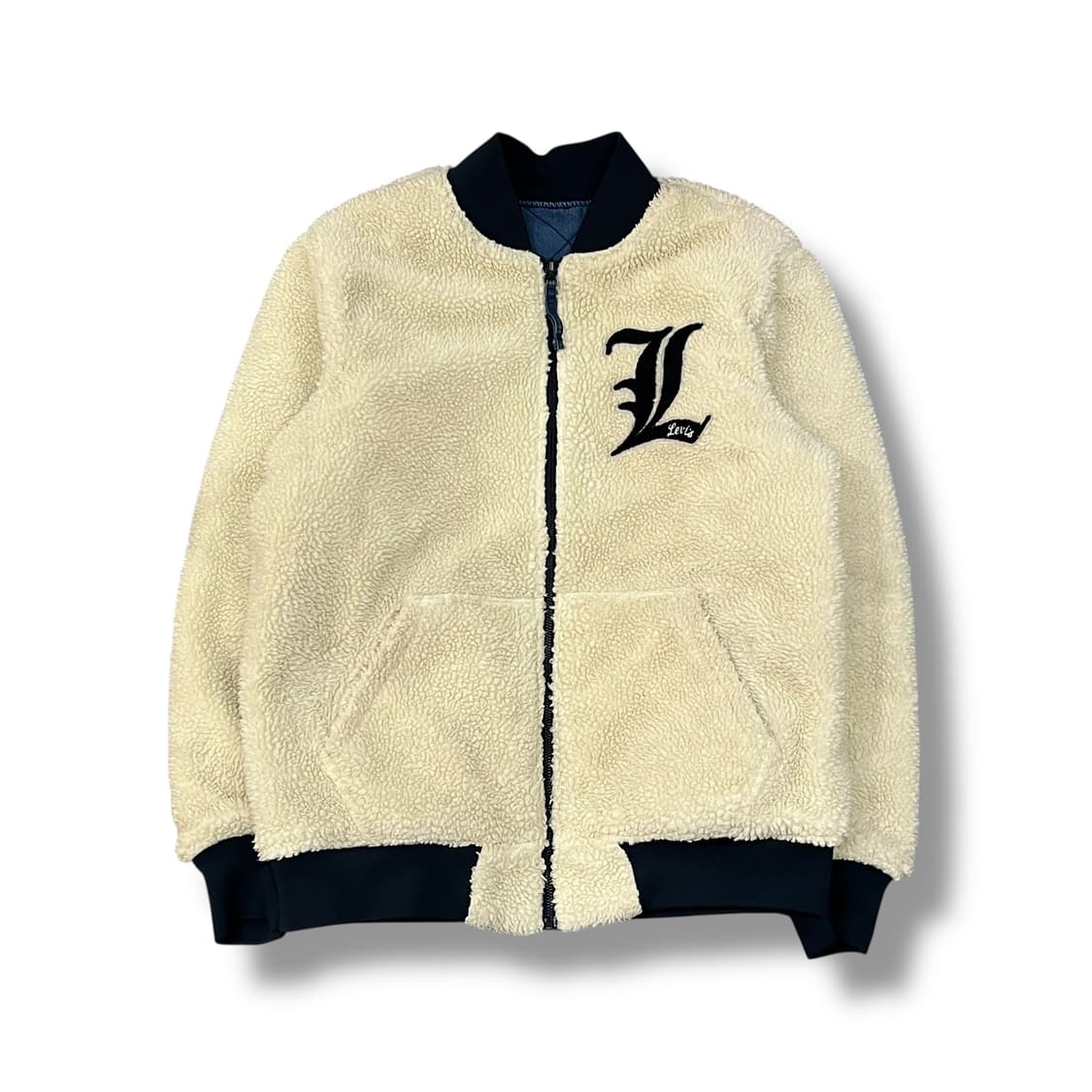  리바이스 리버시블 쉐르파 봄버자켓 y14271 상품이미지5