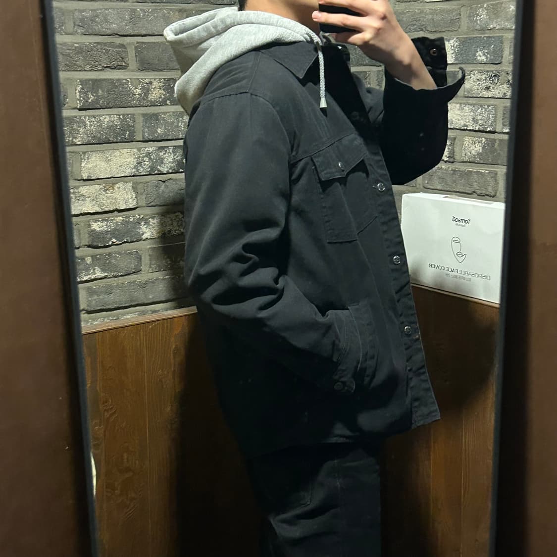 M) Craftsman 크래프트맨 USA 워크웨어 후드 레이어드 자켓 상품이미지10