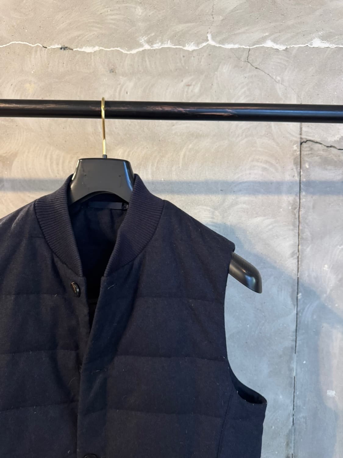 수트서플라이 구스다운 트위드 베스트 100 상품이미지6