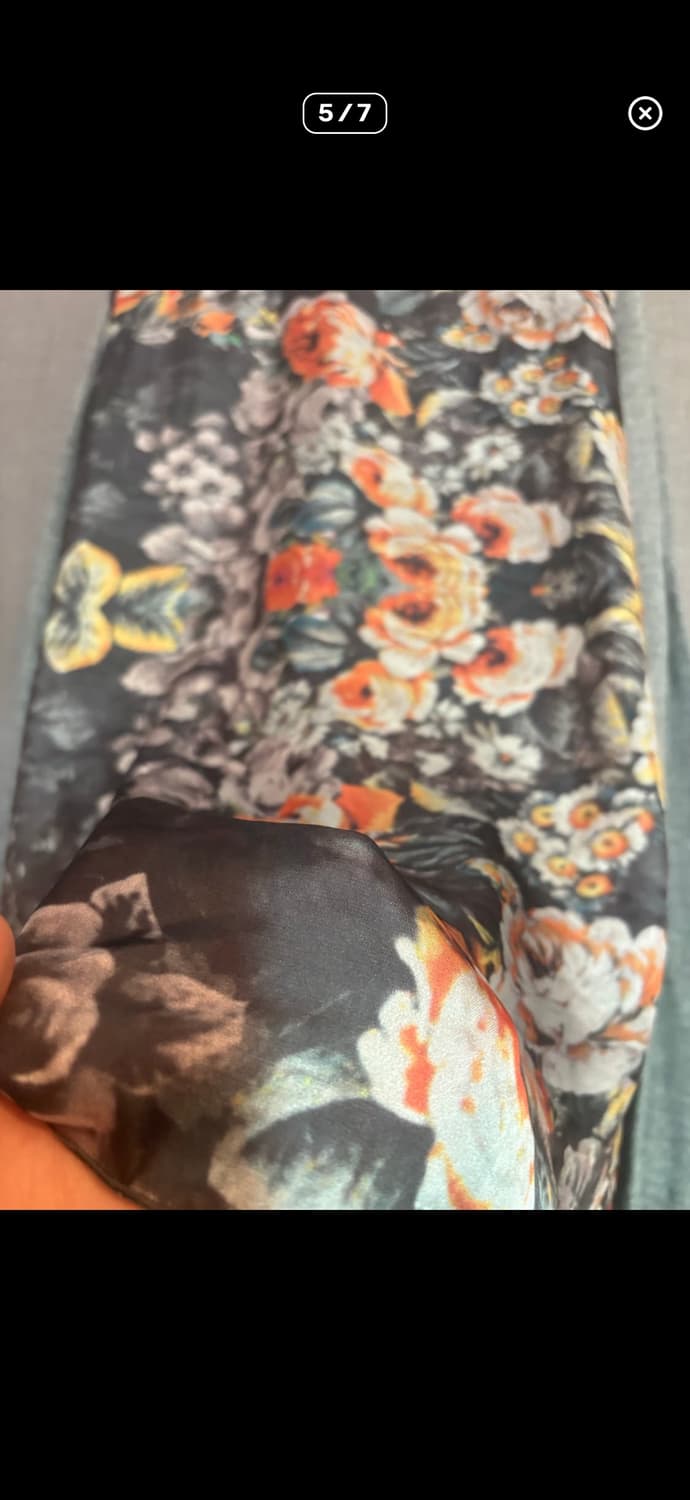 파올로 까사리니 PAOLO CASALINI 플라워 스트라이프 롱슬리브 상품이미지3