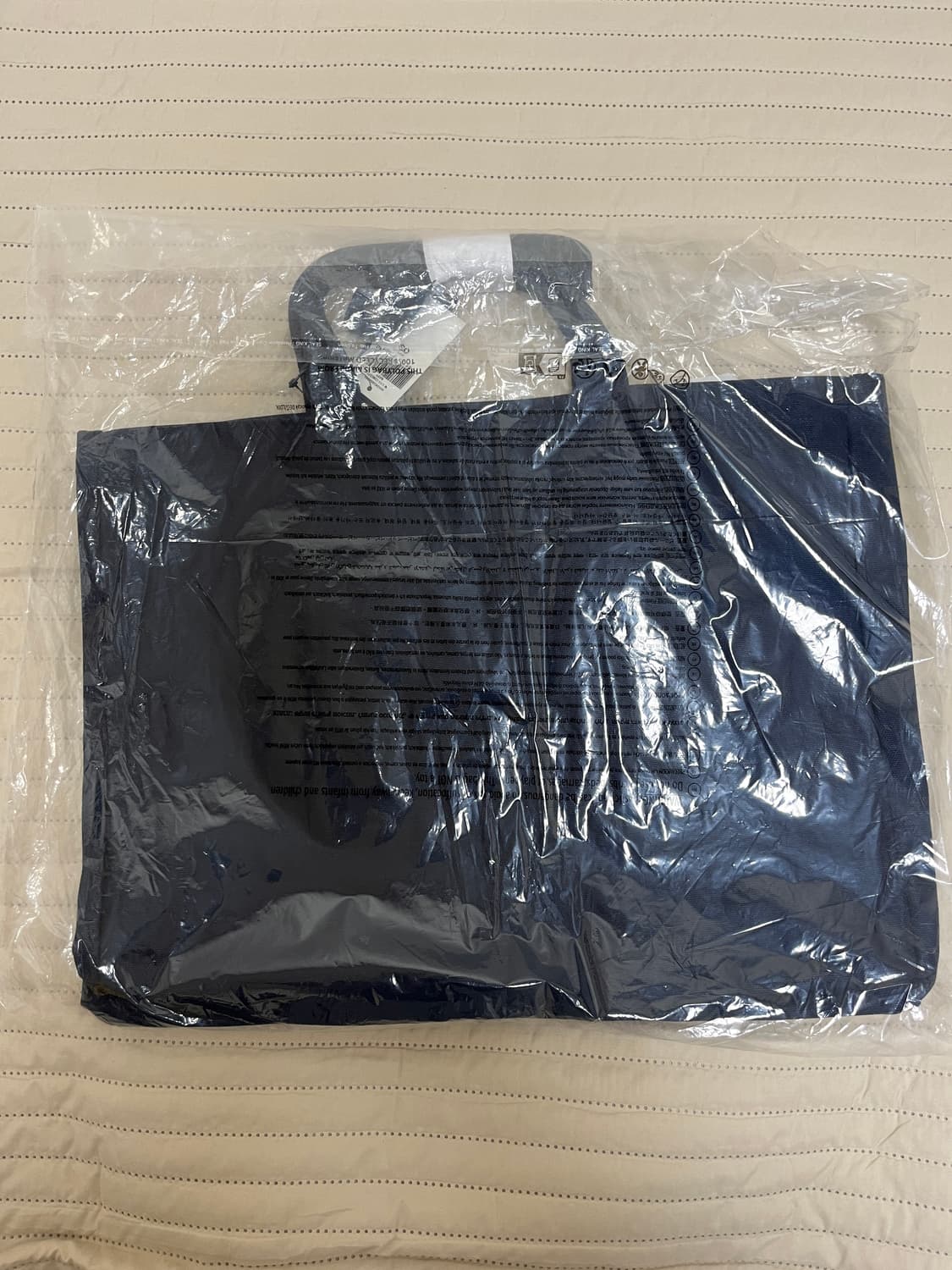 폴로 랄프로렌 아플리케 로고 자수 캔버스 토트백 미개봉 새상품 상품이미지8