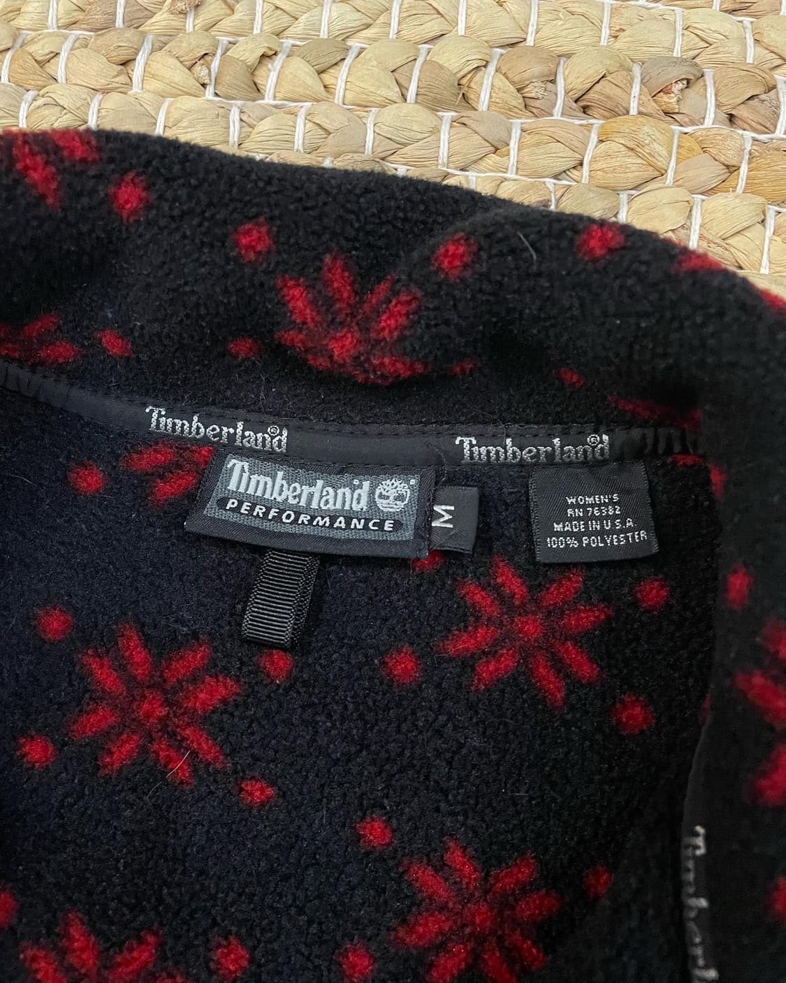 S) 90s미제 팀버랜드 하프집업 폴라텍 플리스 자켓 상품이미지5