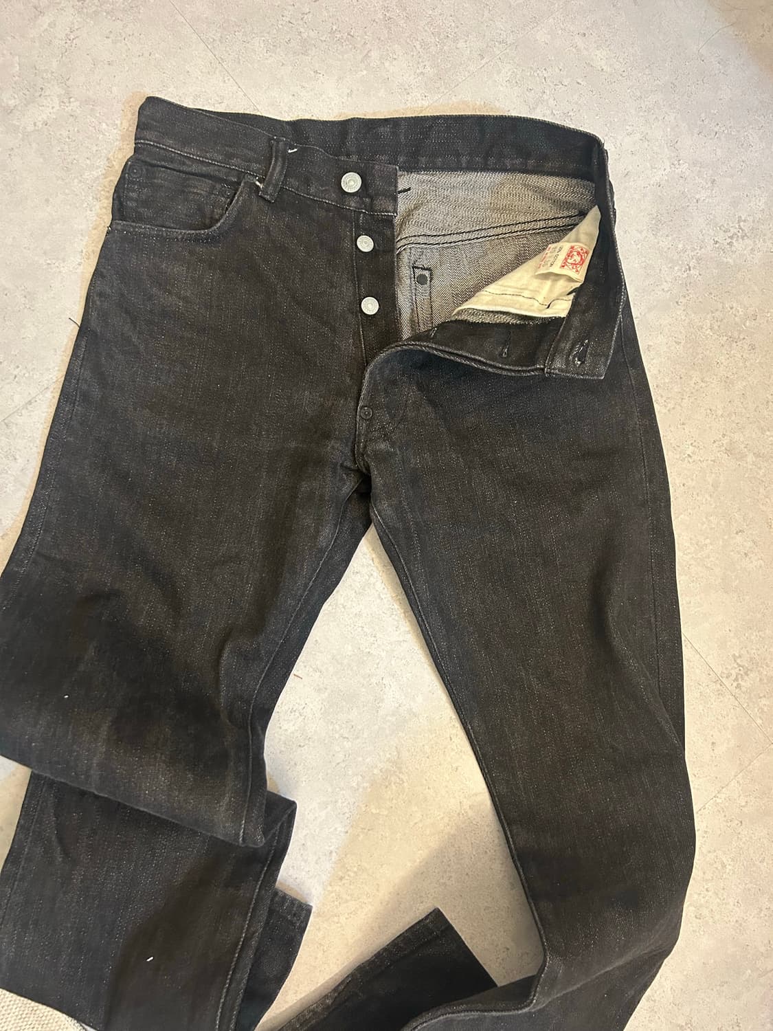 빈티지 에비수 데님 팬츠 상품이미지2