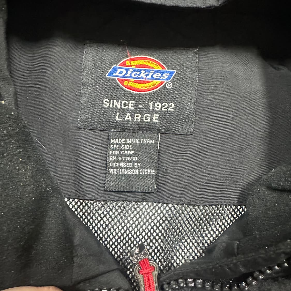 ✨ (바배) 디키즈 테크니컬 블랙 바람막이 자켓  상품이미지3