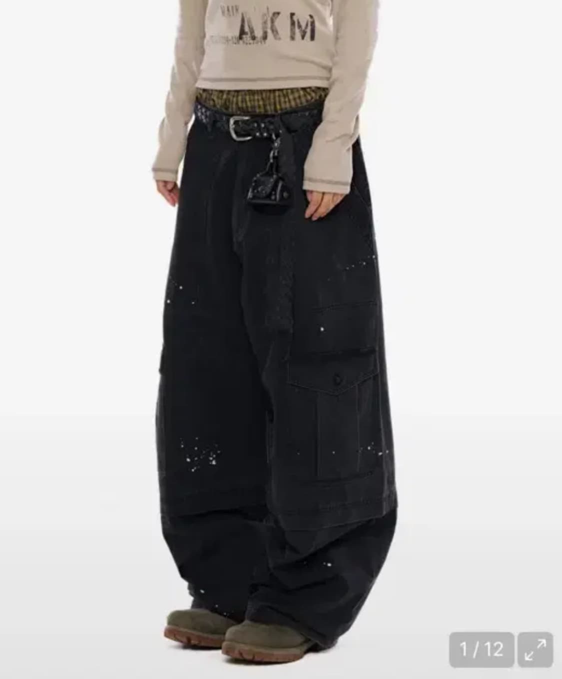 아캄 painted military cargo pants aakam 1 상품이미지1