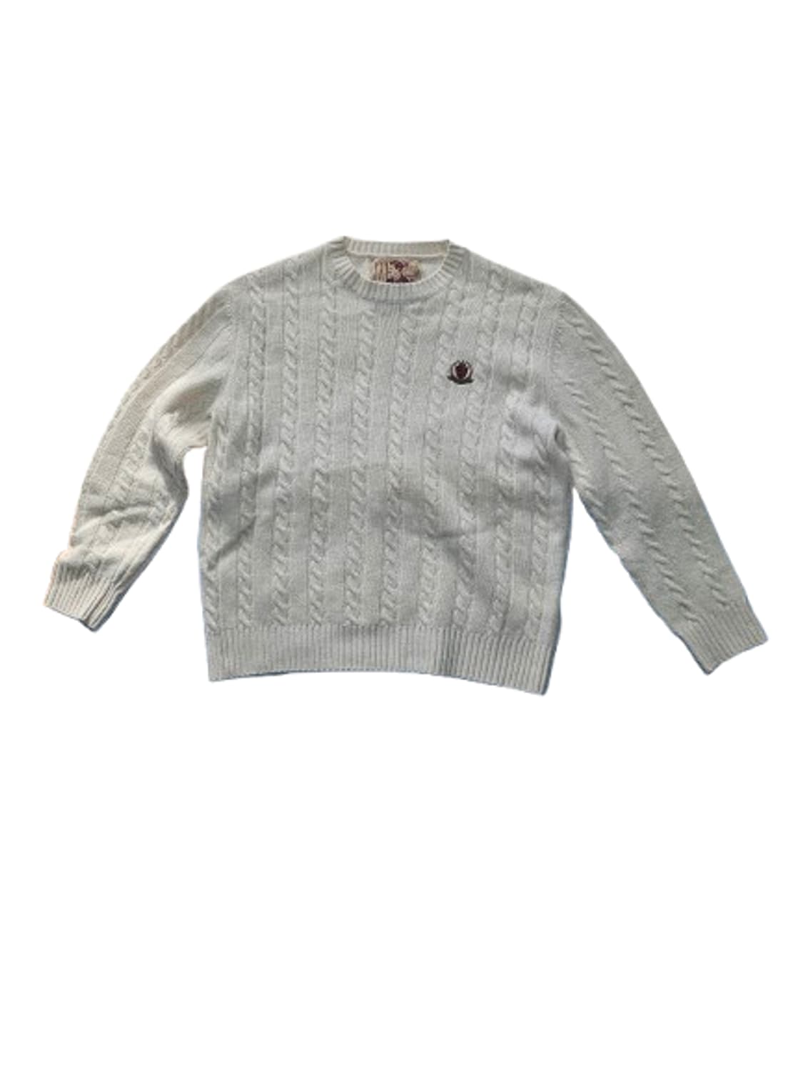 리넥츠 아이보리 케이블 스웨터 (L) 상품이미지1