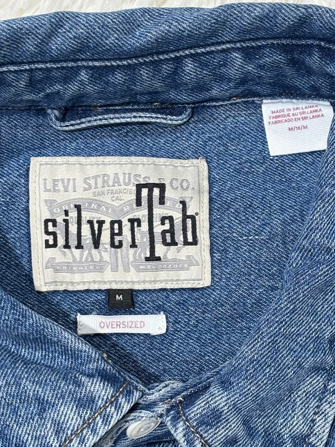 리바이스 실버탭 데님셔츠 상품이미지5