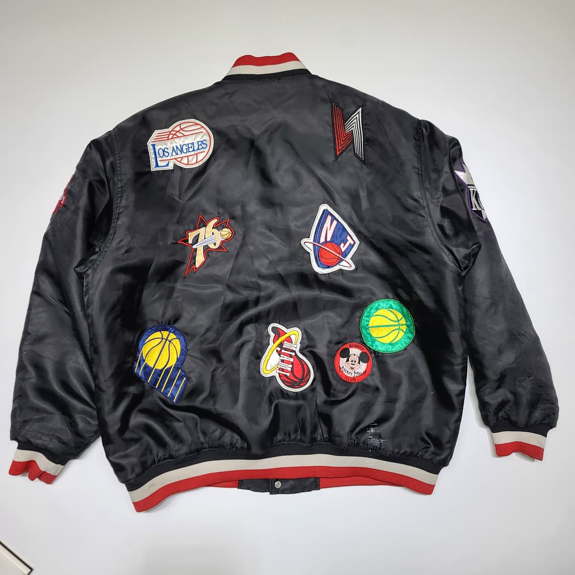 nba 패치 스타디움 자켓[2XL~3XL] 상품이미지4