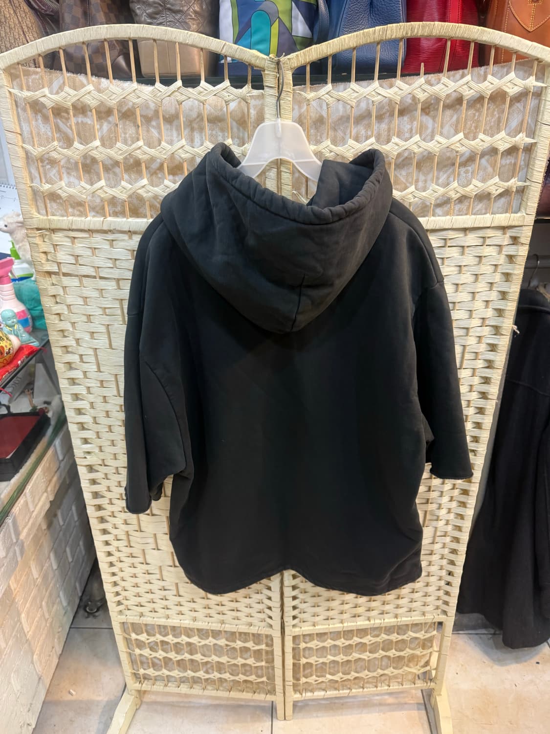 100 정품 스투시 숏슬리브 박시 크롭후드 팝니다 상품이미지6