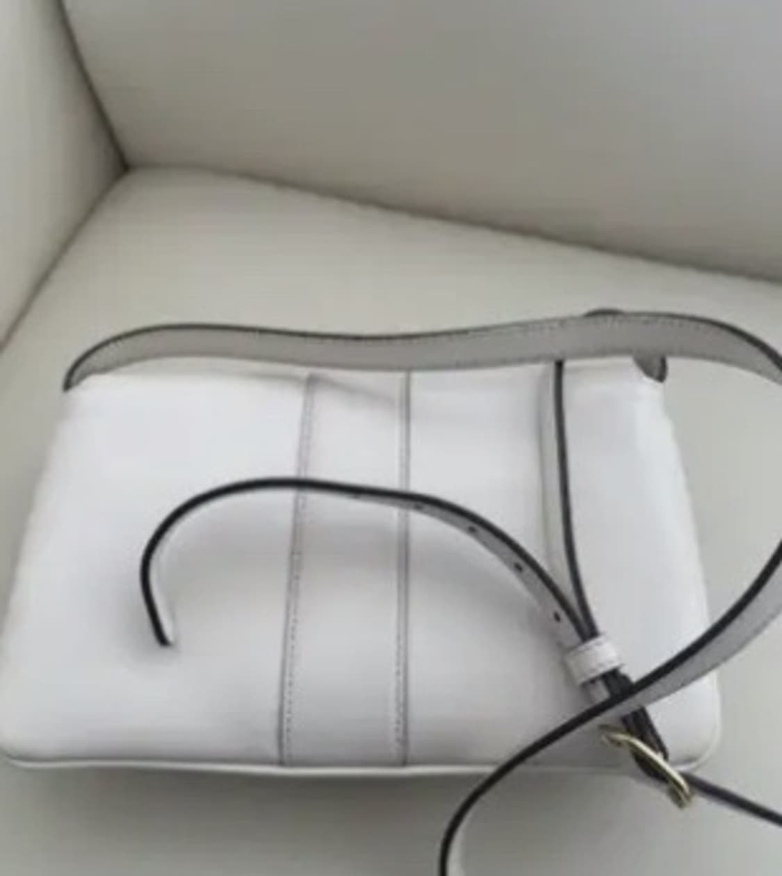 [정품] 구찌 마몬트 레더 플랩 금장 투톤 숄더백 풀구성품  구찌를 대표 상품이미지2