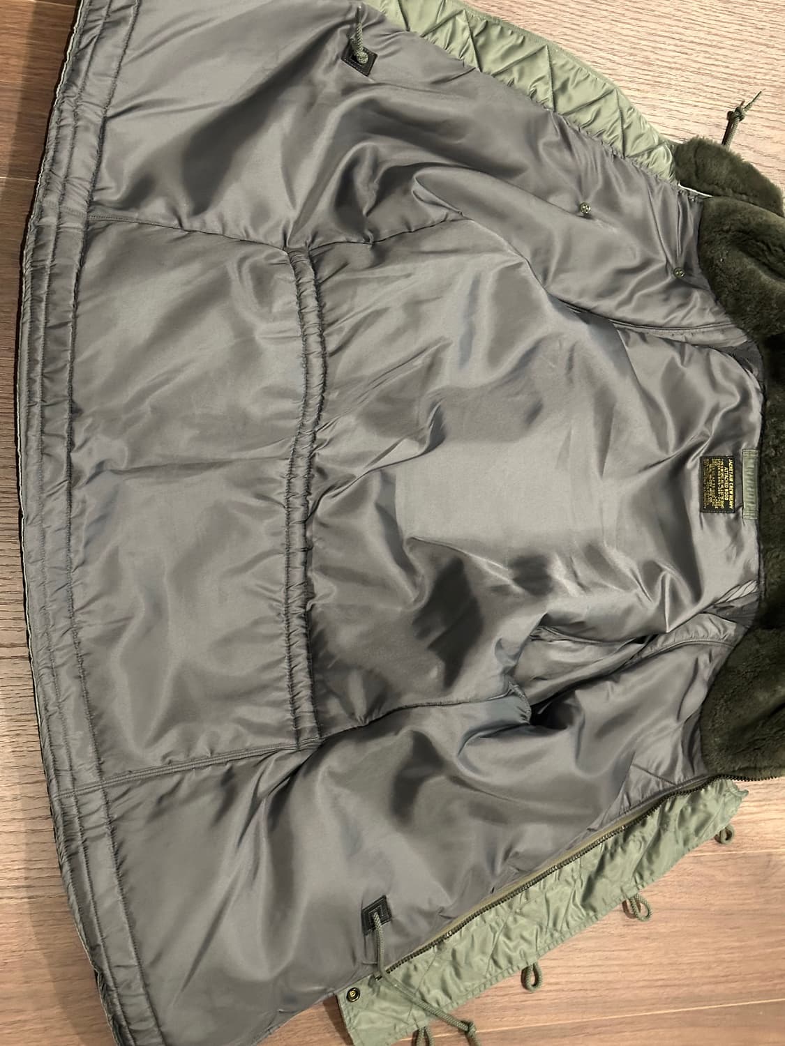 리얼맥코이 N3B 파카 사이즈 L 상품이미지7