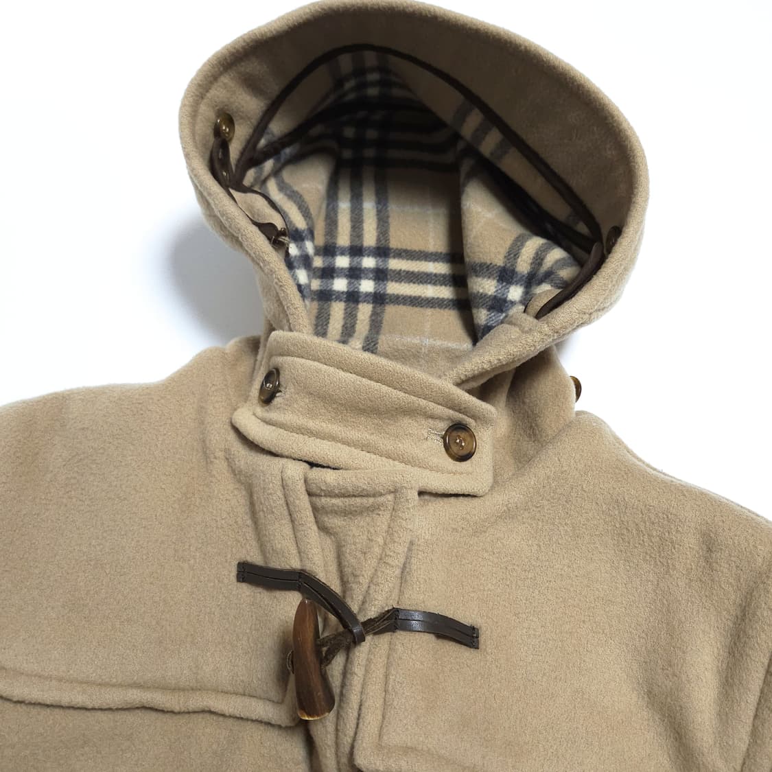 버버리 런던 클래식 후드 떡볶이 더플 코트 상품이미지5