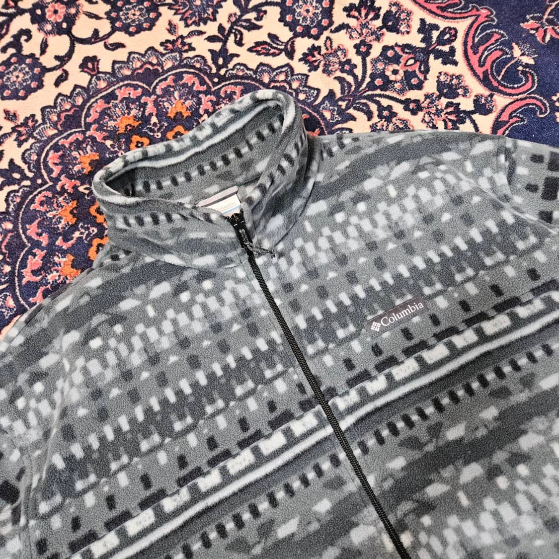컬럼비아 노르딕 체크 플리스자켓 2XLsize 상품이미지2