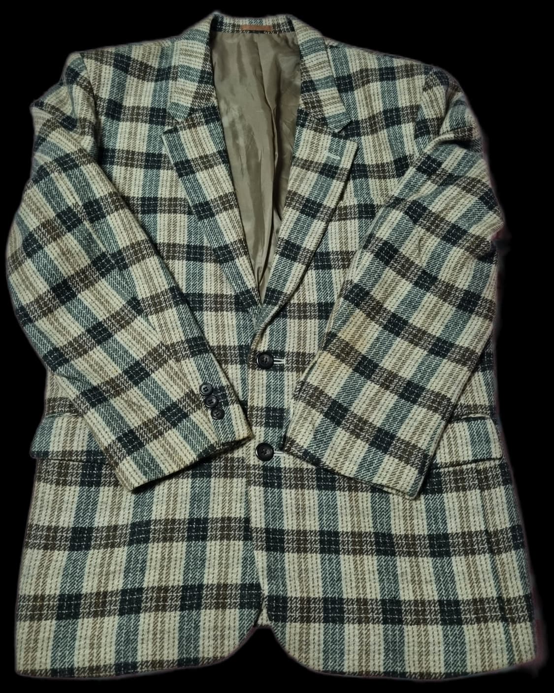 빈티지 체크 블레이저 스포츠자켓 L 사이즈 상품이미지1