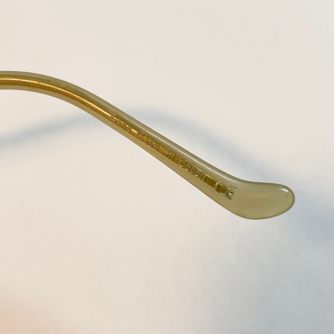 JAPONISM 일본의 하우스브랜드 자포니즘 사의 빈티지 반무테 안경 상품이미지5