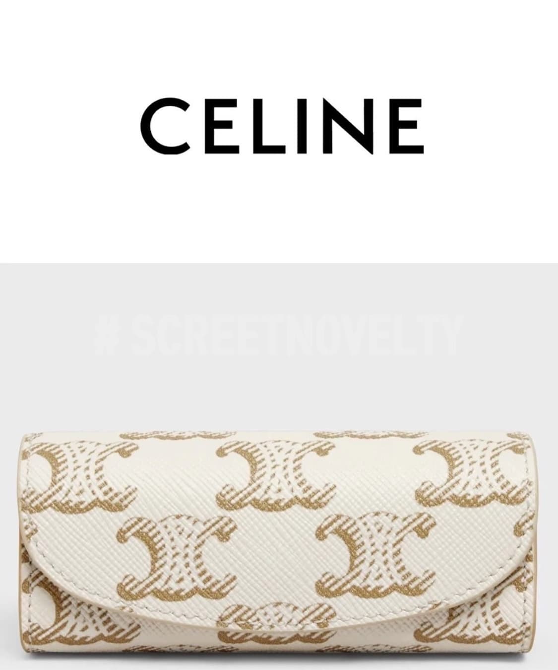 셀린느 트리옹페 쥬얼리 케이스 아이보리 상품이미지1