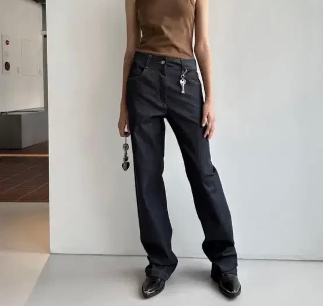 로우클래식 스트레이트 핏 데님 S 상품이미지1