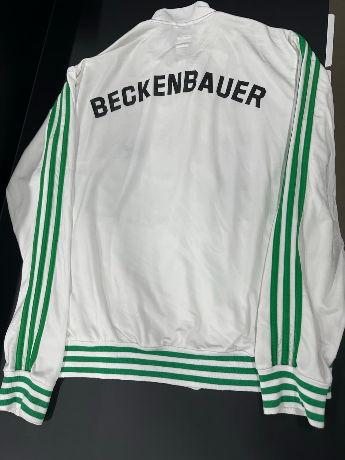 아디다스 베켄바우어 흰초 져지 트랙탑 집업 상품이미지5