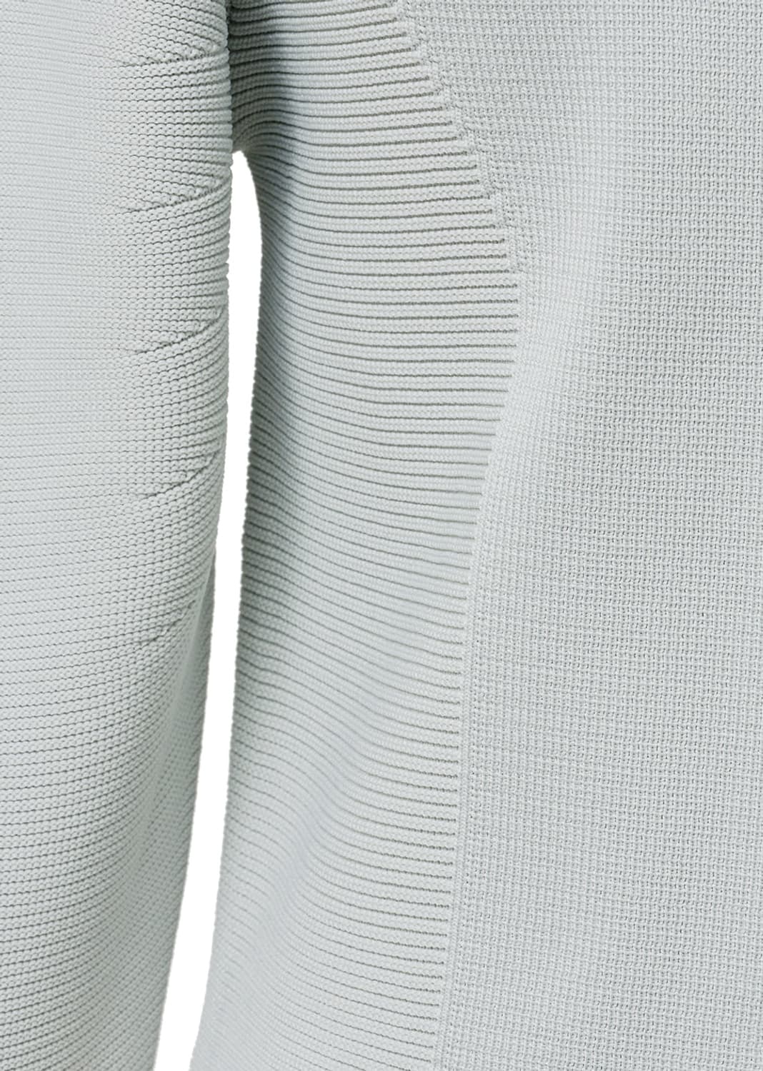 아모멘토 Rounded Zip-Up Cardigan, Grey 상품이미지5