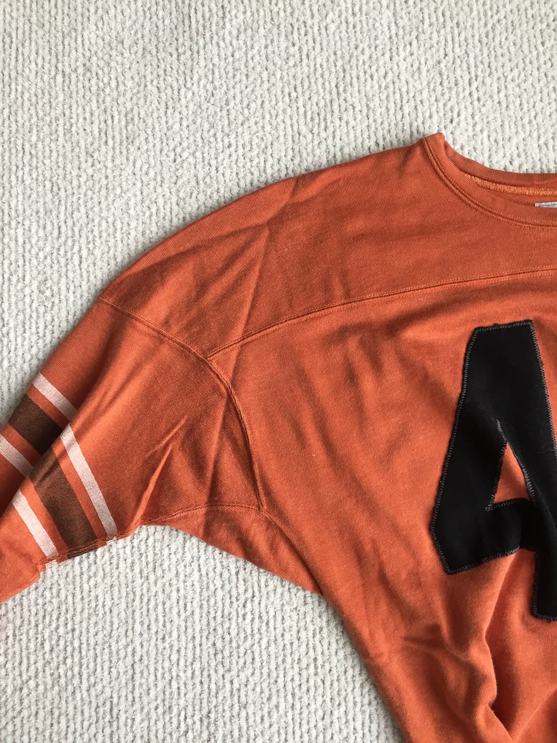 Joe mccoy 조맥코이 레이온 풋볼 티셔츠 오렌지 상품이미지5