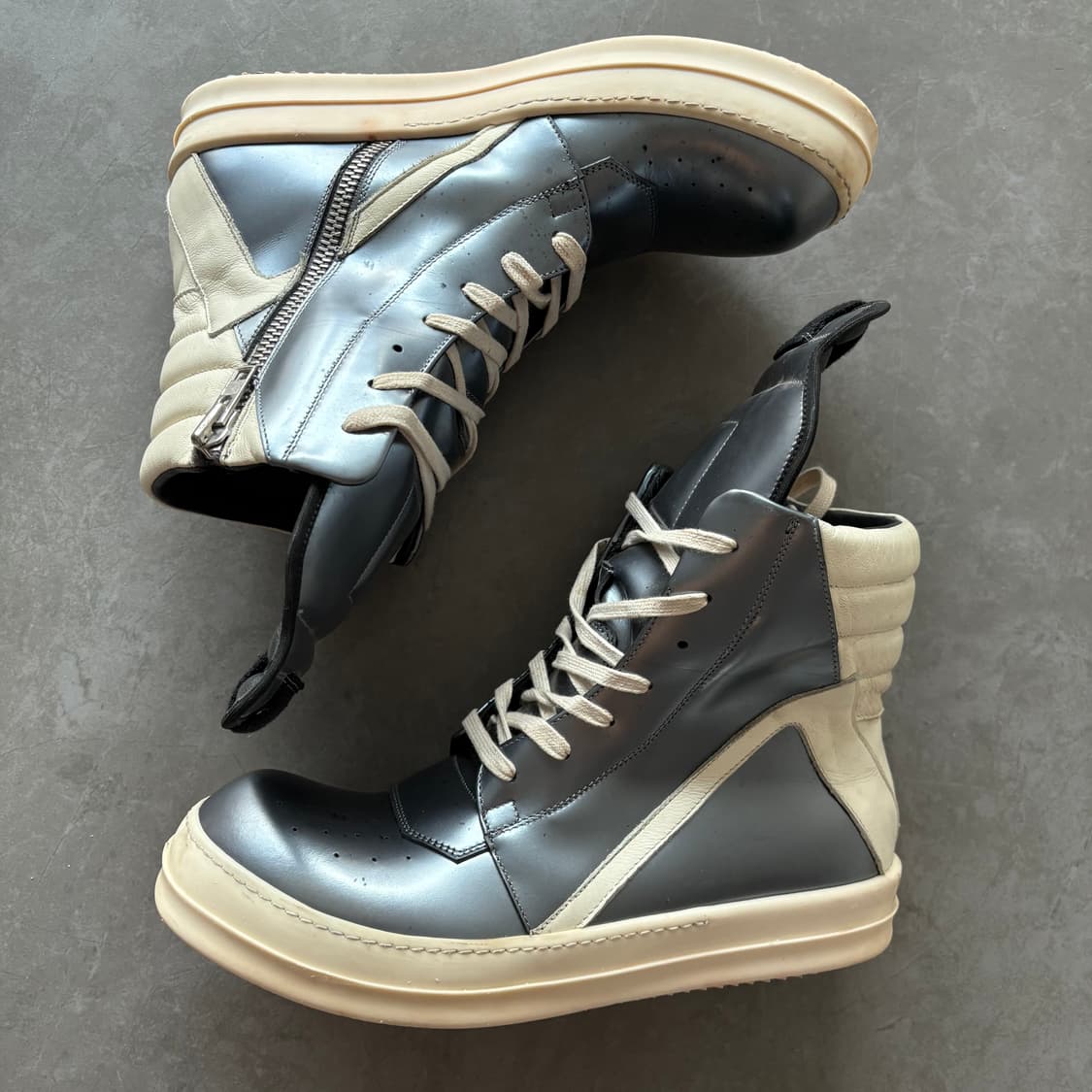 릭오웬스 지오바스켓 더티 실버 41 상품이미지1