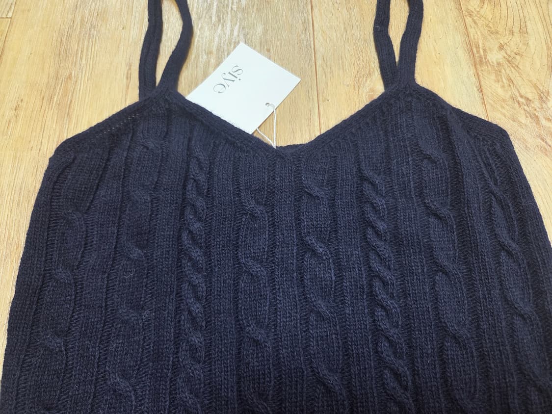 시예(siye) 시예샵 샵시예 네이비 홀리데이 라쿤볼레노 니트셋 새상품  상품이미지7