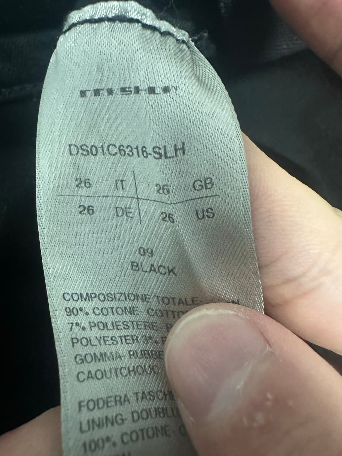 릭오웬스 디트로이드컷 슬래쉬 상품이미지4