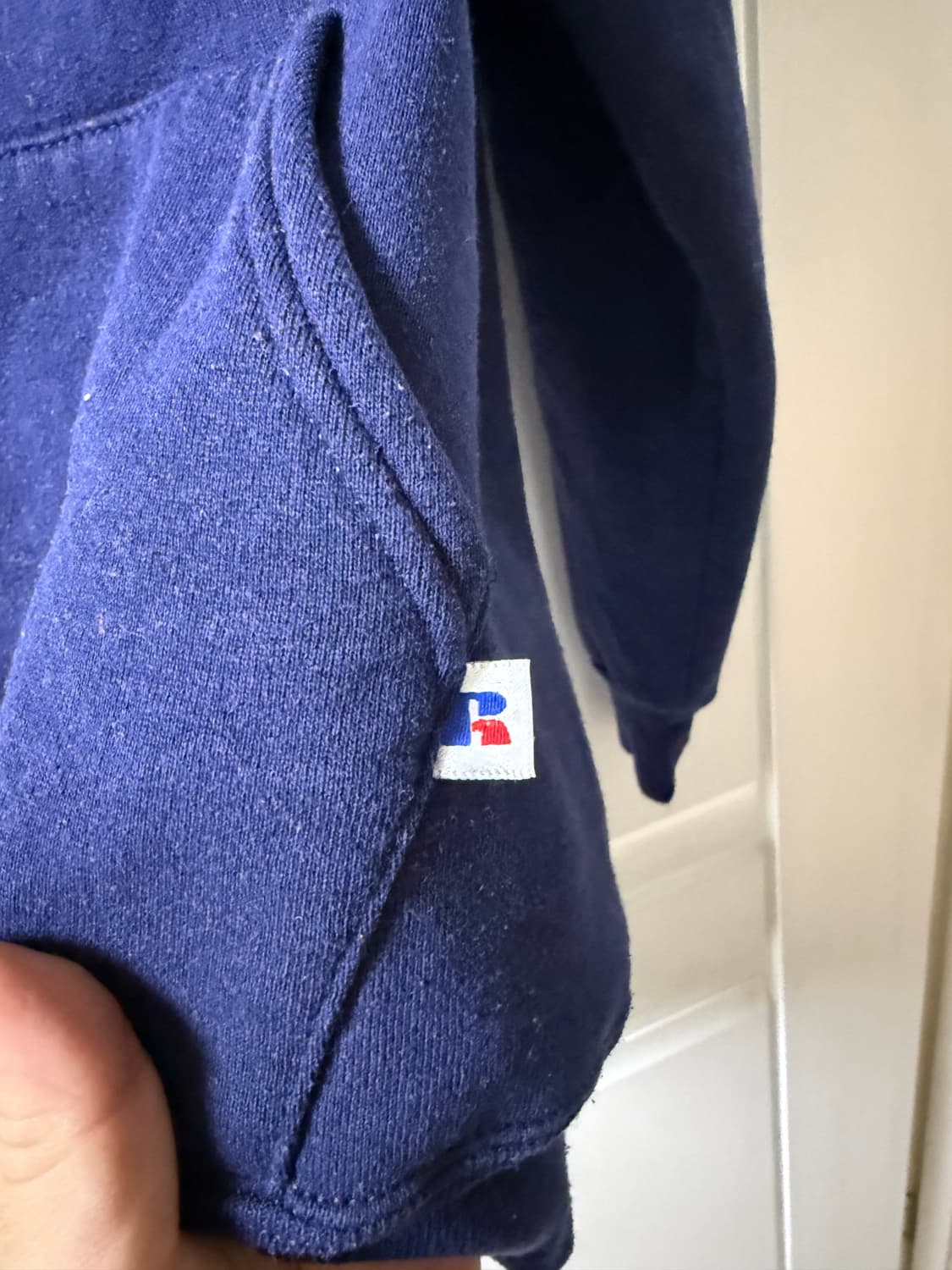 빈티지 러셀 후드 L 네이비 Made in Usa 상품이미지2