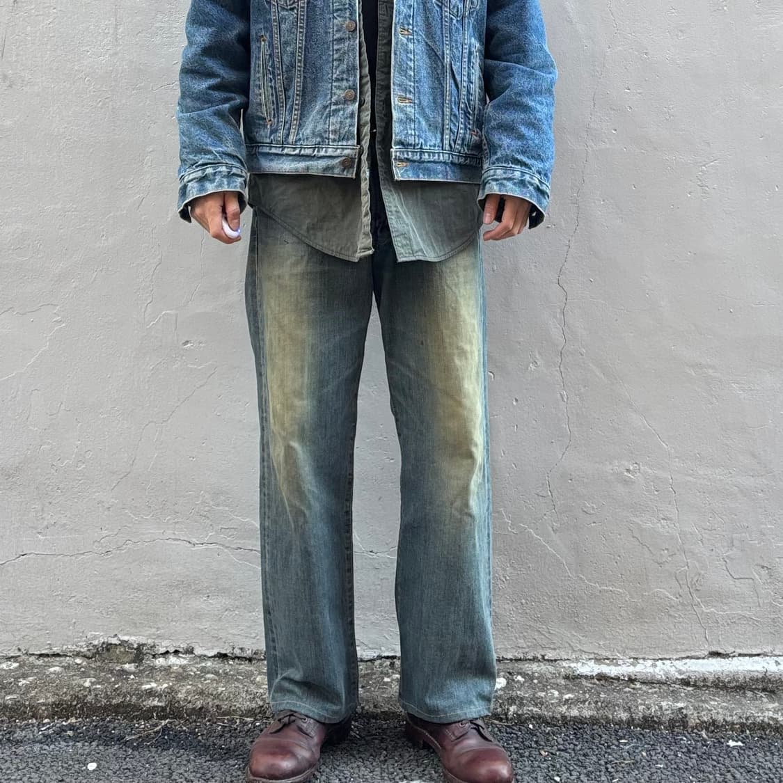 일본 에드윈 505x 셀비지 데님 팬츠 상품이미지2