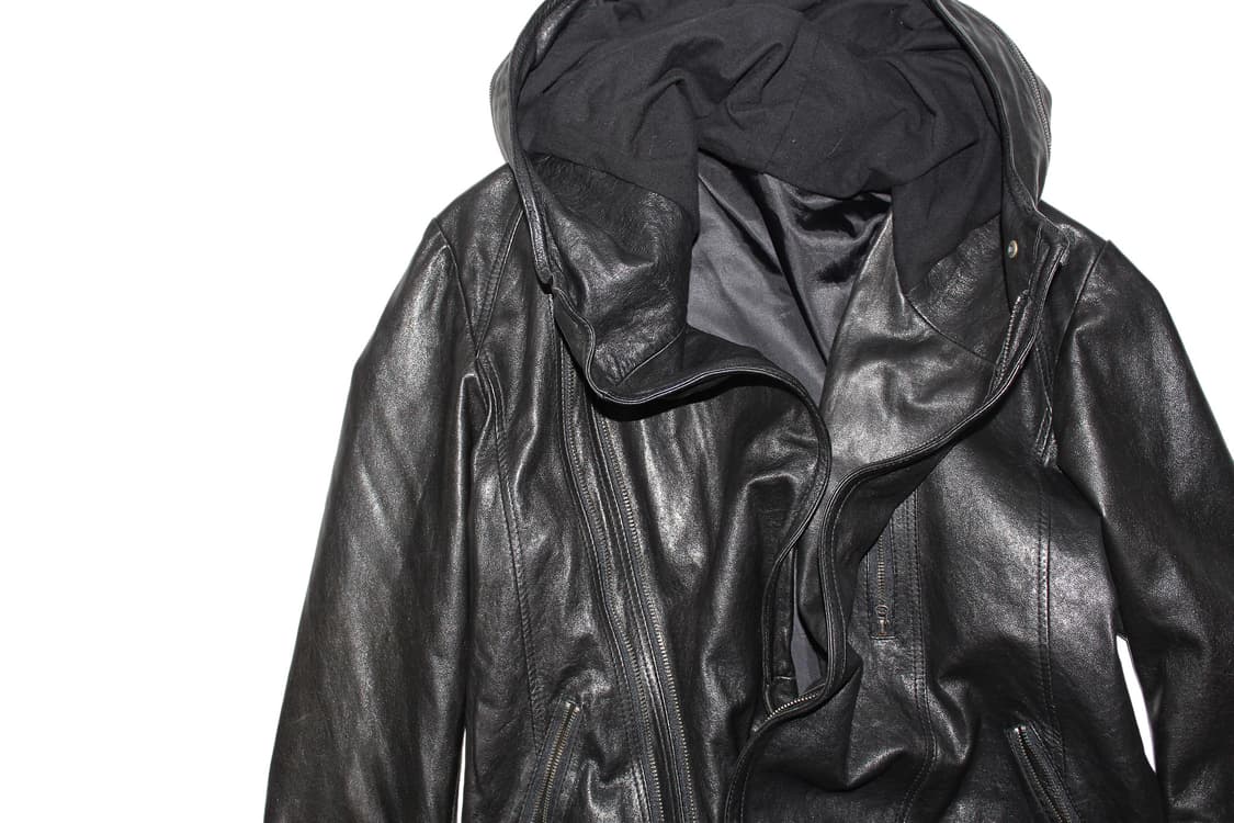 00s JAPAN Assassin Hooded Leather Jacket 상품이미지5