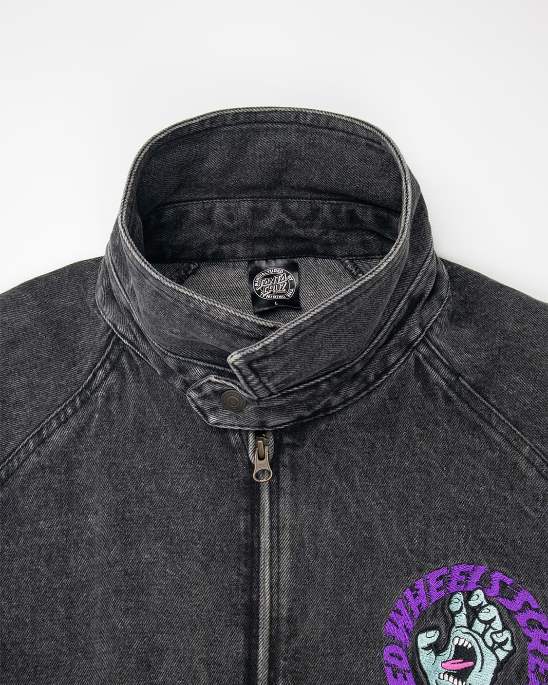 산타크루즈 흑청데님 블루종 상품이미지4