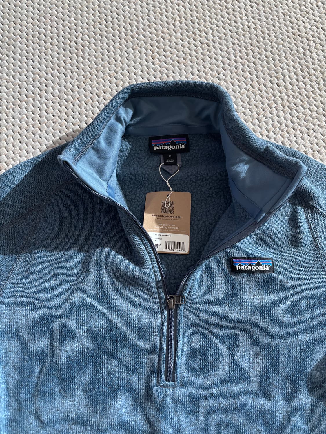 (새상품) 파타고니아 여성용 Better Sweater 1/4 Zip 상품이미지3