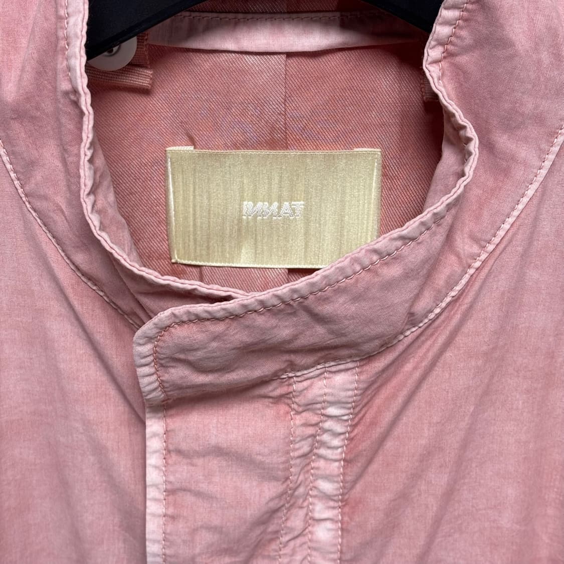 2) innat 인앳 핸드 다이드 피쉬테일 코트 핑크 상품이미지2