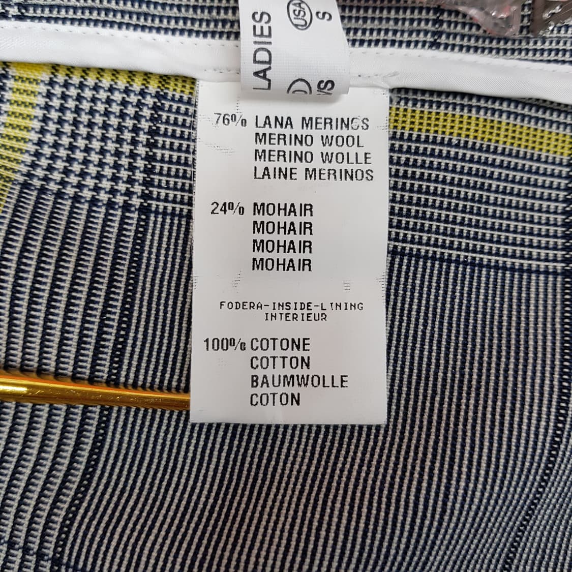 파비아나필리피 체크 롱 베스트 S사이즈 상품이미지10