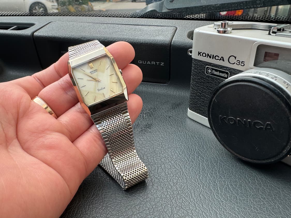 세이코 돌체 빈티지 텅스텐 시계 상품이미지3