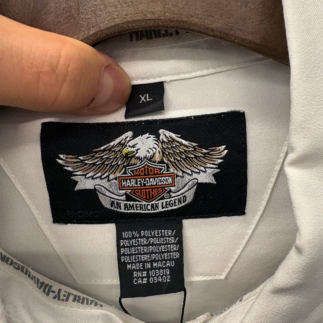 00s 할리데이비슨 유틸리티 라이더 셔츠 히든포켓 라이딩기어 N734 상품이미지9