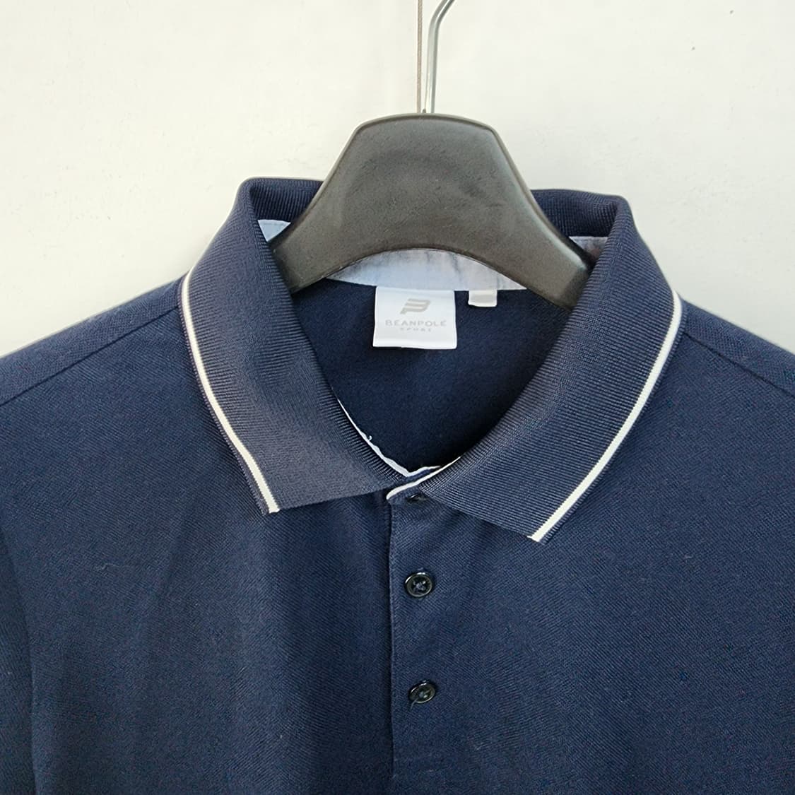 빈폴 네이비 카라 반팔 티셔츠 상품이미지2