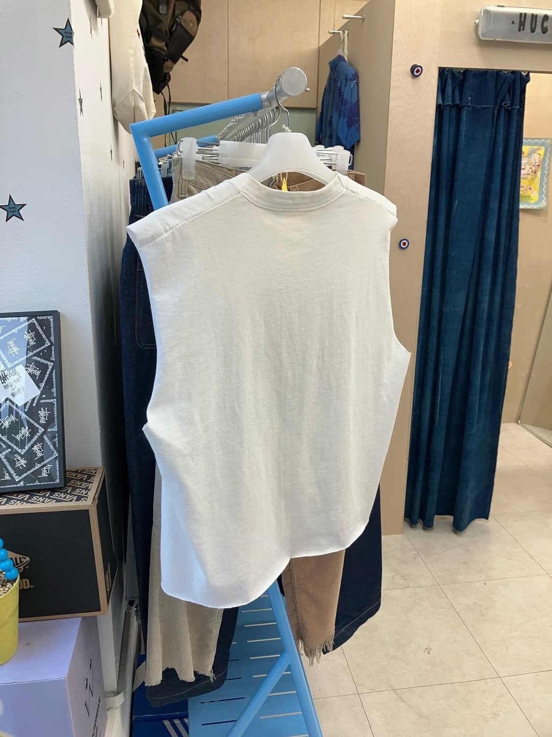 vtg cutting sleeveless  상품이미지4