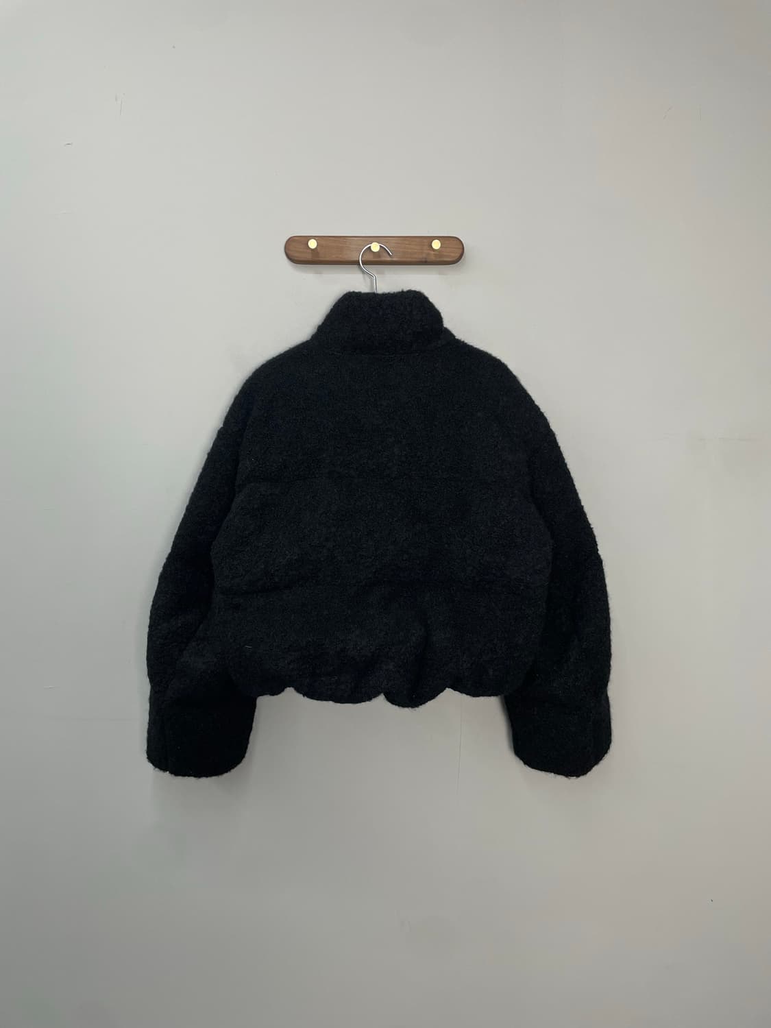 모노하 부클 알파카 크롭 푸퍼 패딩 H1538 상품이미지4