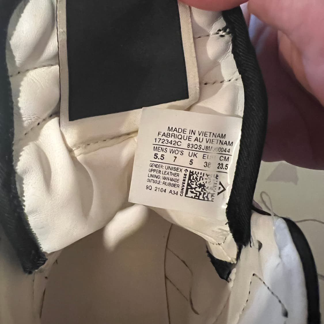 릭 오웬스 다크쉐도우 x 컨버스 터본웨폰  상품이미지7