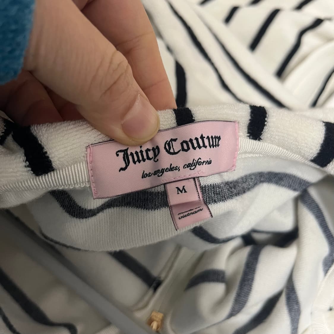 쥬시꾸뛰르 타올소재 후드 반바지 세트 m 상품이미지2