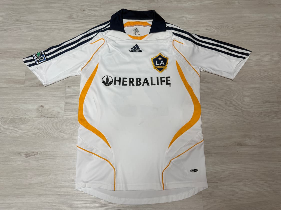 [S] 아디다스 LA갤럭시 07-08 홈 베컴 마킹 유니폼 상품이미지3