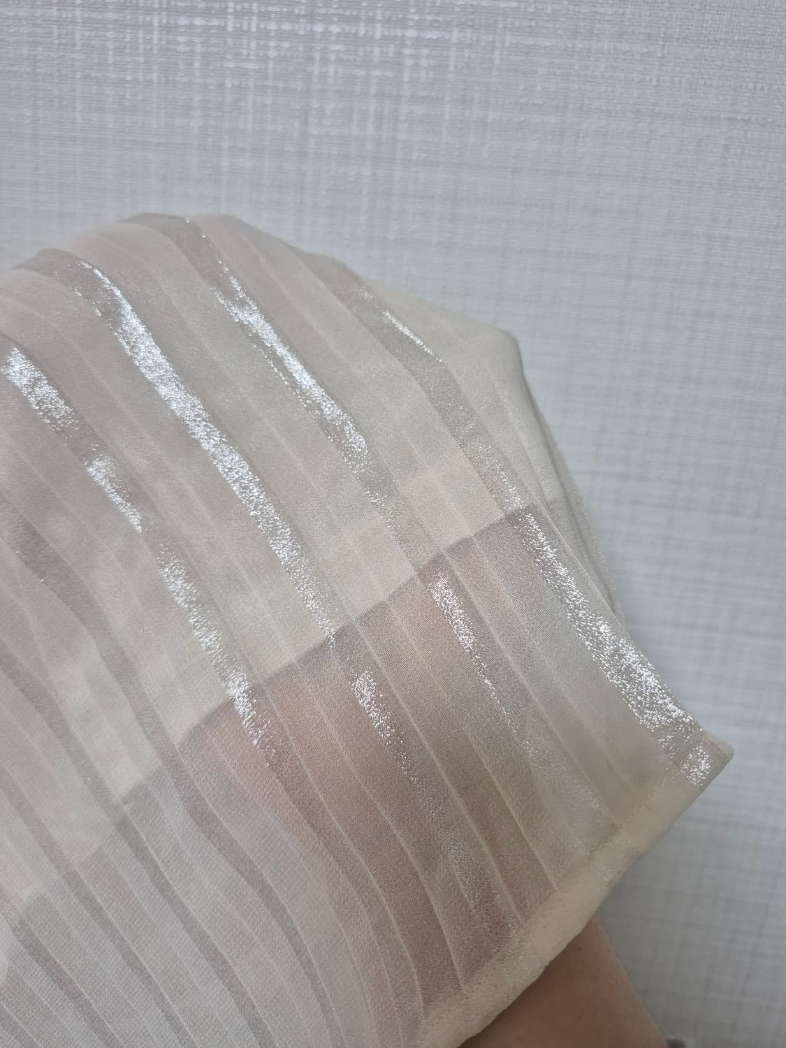 아이보리 펄플리츠 쉬폰팬츠 상품이미지8