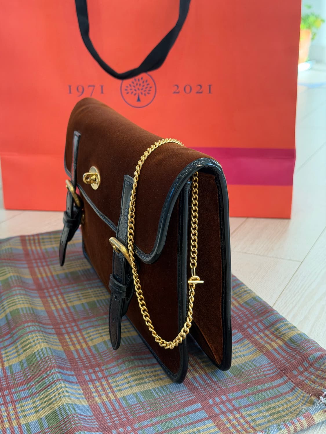 [한정판/전시급] Mulberry Little Guy Velvet 상품이미지4