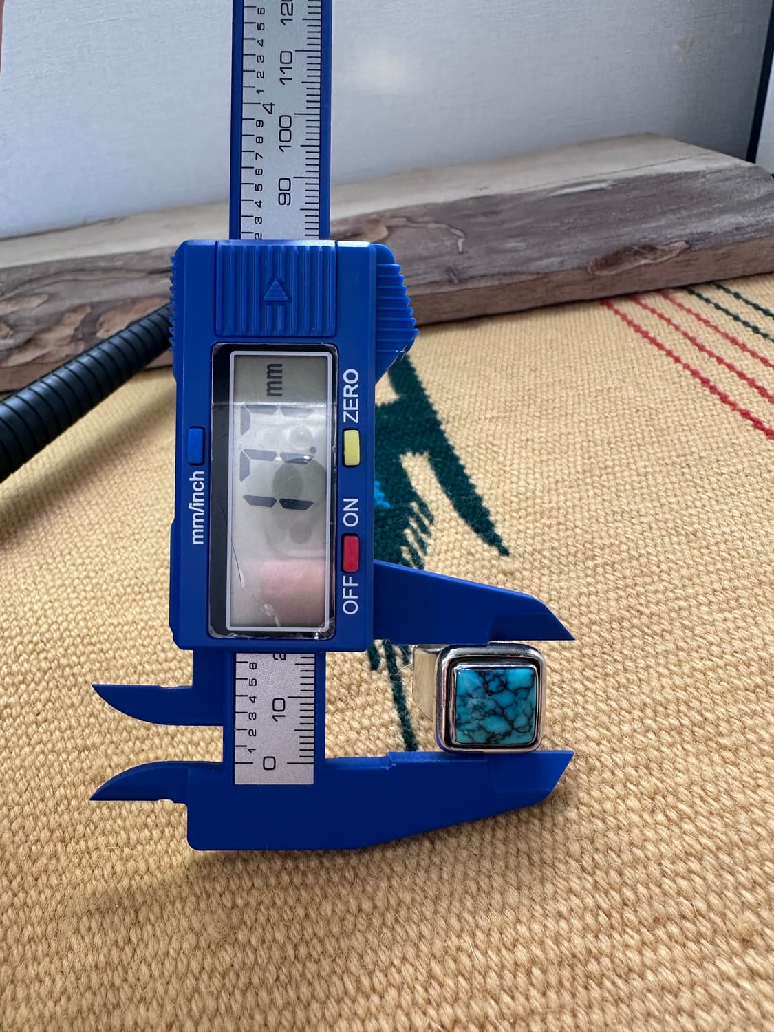 네이티브아메리칸 인디언주얼리 나바호 Albert Platero 터키석링 상품이미지9