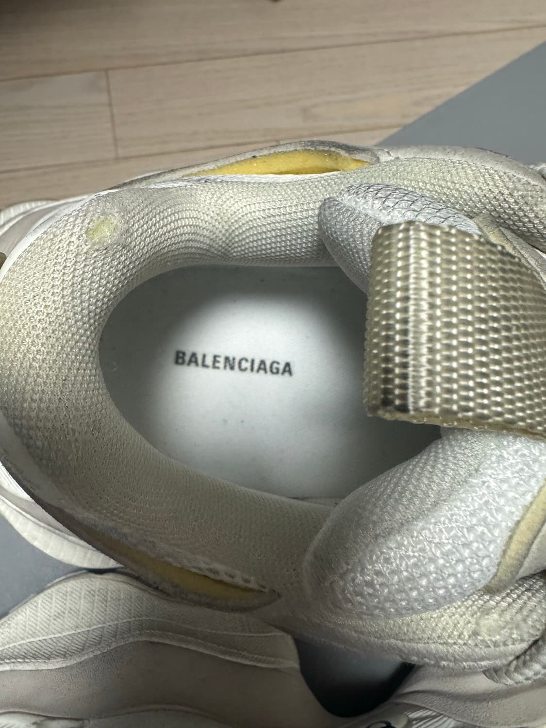 [36]발렌시아가 카고 스니커즈 베이지 상품이미지4