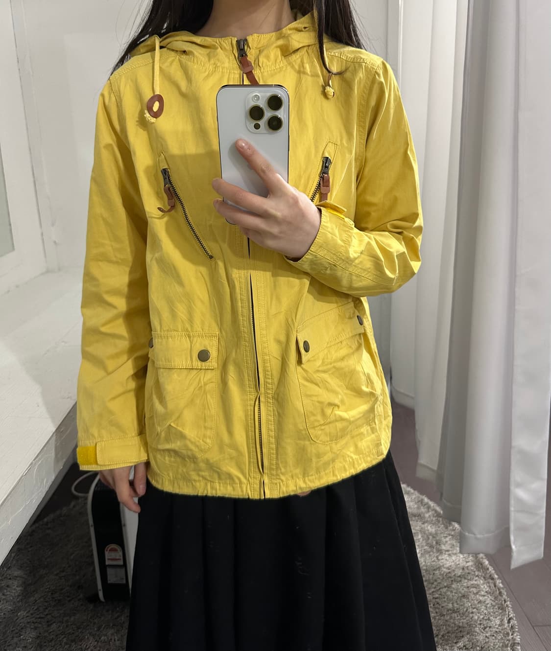 yellow hood jacket 상품이미지2