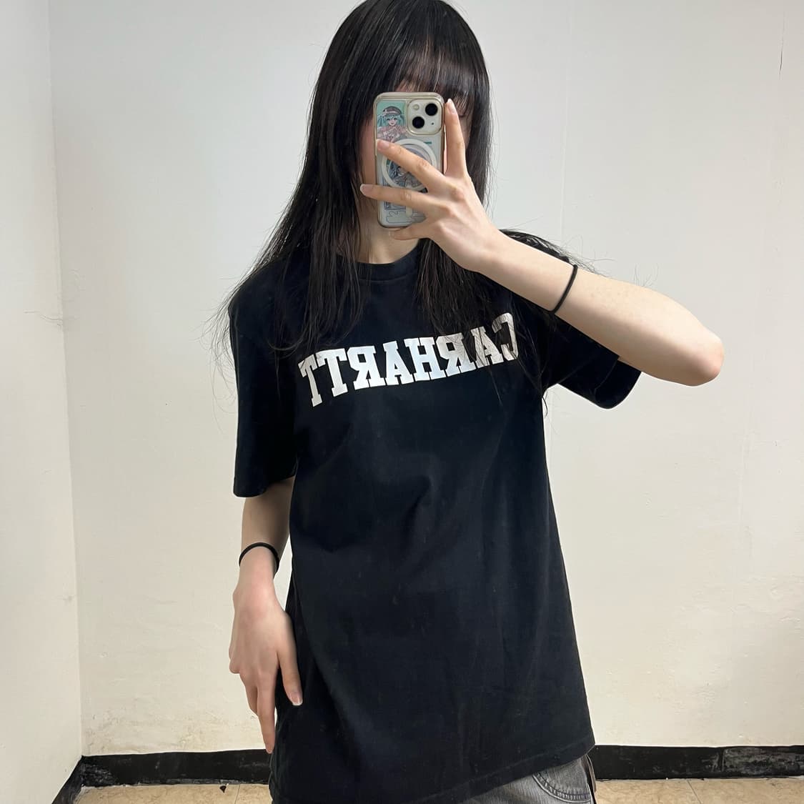 Carhartt WIP black t-shirt 상품이미지2