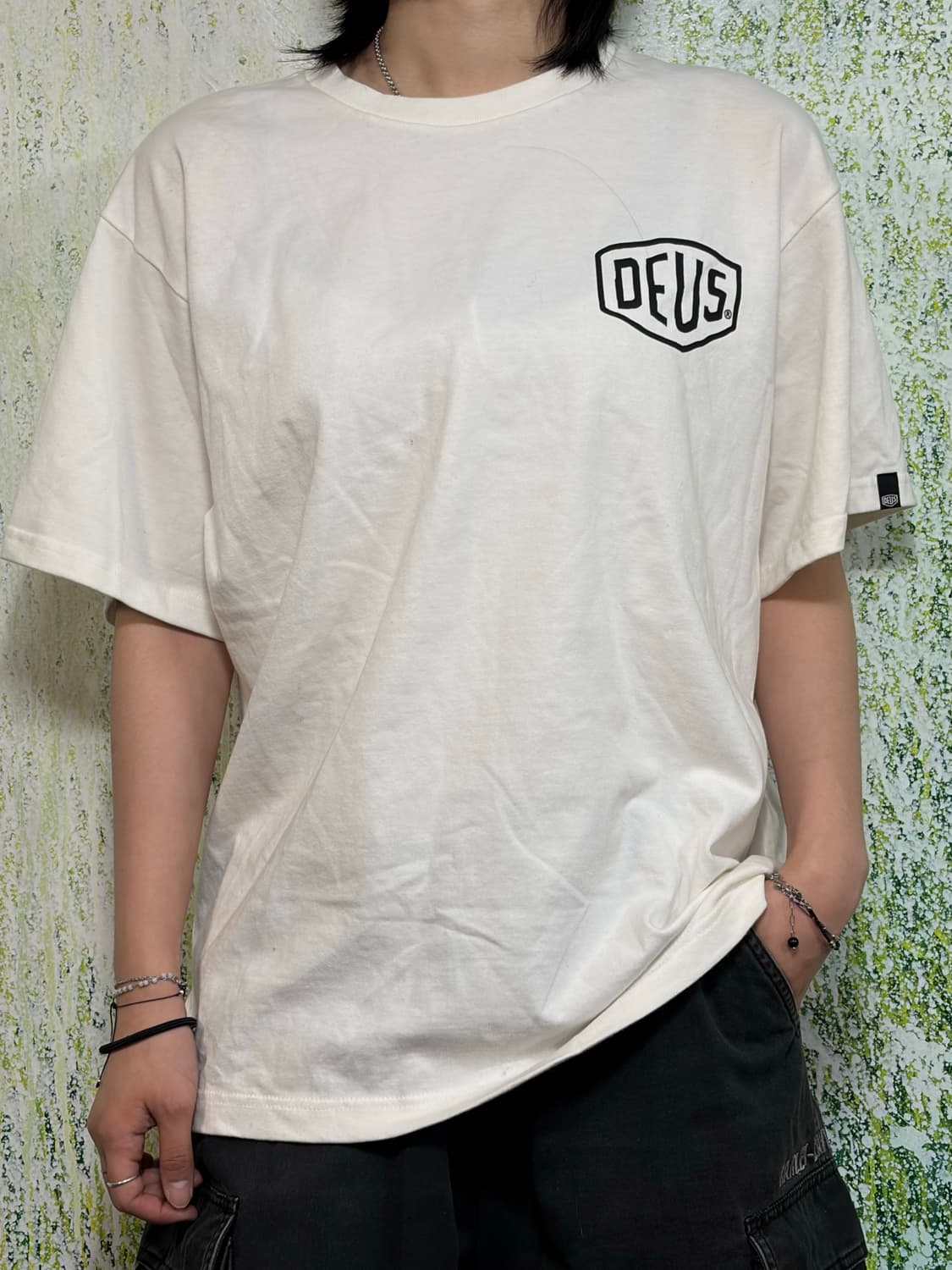 데우스 마키나 서울 화이트 반팔 티셔츠 M 상품이미지2